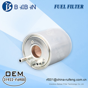 Filtro de Combustible Hyundai RF-50162 24.129.00 para I30 Diésel, Tamaño Estándar con Herrajes de Montaje - Product Image 3