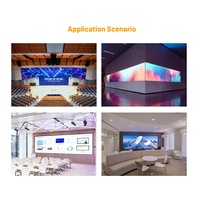 Écran LED d'affichage publicitaire créatif HD à angle droit RAYBO, panneau LED ultra-fin d'intérieur 20 mm, mur vidéo à service frontal