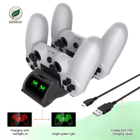 Station de charge rapide pour deux manettes RTS avec indicateur LED pour PS4 et PS4 Slim Pro