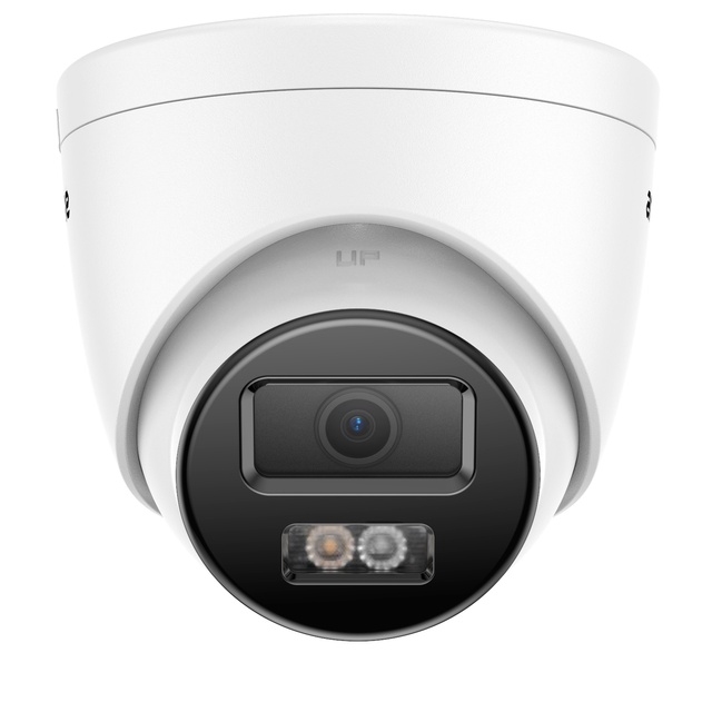 ANNKE 3K 5MP AI & Smart Dual Light & Microphone PoE IP Turret Camera IP67 Waterproof Indoor Camera Human and Vehicle Detection