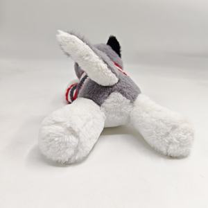 Peluche Husky en gros, adorable, sûr, pour jouer à cache-cache, animal personnalisé avec un <span class=keywords><strong>pull</strong></span>, jouets en peluche pour cadeaux créatifs pour garçons et filles - Product Image 4