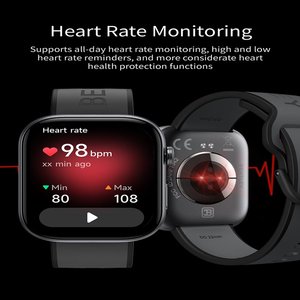 Reloj inteligente rosa con pantalla AMOLED de alta resolución y protección impermeable perfecto para el seguimiento del estado físico - Product Image 6