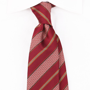 Cravates classiques en polyester pour hommes adultes avec logo – Vente en gros - Product Image 6
