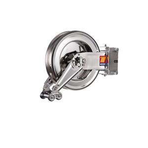 MECLUBE - 071-2213-400 Enrouleur de tuyau automatique pivotant en acier inoxydable 304 à gauche-400 pour usage alimentaire 120 ° c 1/2 ''(sans hos - Product Image 1