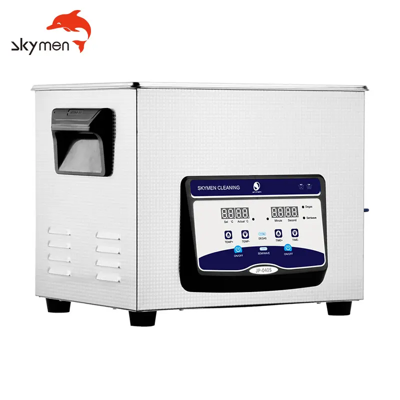Skymen 10L ultrasonic lens cleaning box lp dentistry metal cleaner machine laboratory equipment