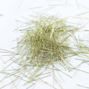 <span class=keywords><strong>Fabriqué</strong></span> en Chine 0.2*13mm UHPC Micro fibres d'acier plaquées cuivre haute performance pour le renforcement de la construction - Product Image 1