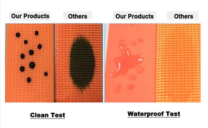 Correa de perro de PVC suave personalizada de Guanghai y cinturón para el cuello impermeable lavable con característica reflectante decoraciones de cinta patrón de impresión - Product Image 5