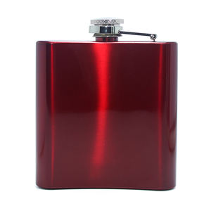 6oz merah biru hijau besi tahan karat saku panggul Flask wiski anggur alkohol Wanita Pria kreatif peralatan minum perjalanan hadiah minuman keras labu - Product Image 2