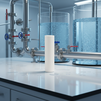 Cartouche filtrante en PP soufflé à chaud de qualité alimentaire 5 microns pour la filtration des boissons, des huiles comestibles et des aliments