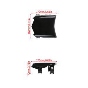 Woodniu Racein para Surron Light Bee X: Accesorios de mejora para matrícula, Placa de matrícula brillante, Placas de <span class=keywords><strong>moto</strong></span> Surron con corte especial - Product Image 3