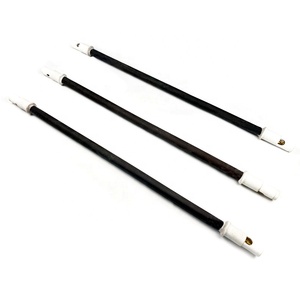 Elemento calefactor cerámico tubular infrarrojo Calentador infrarrojo cerámico negro - Product Image 6