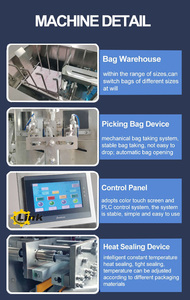 Automatic Liquid Filling and Packaging <b>Machine</b> Ketchup <b>Juice</b> Jam Oil Cream Honey Cheese Stand up Bag Packaging <b>Machine</b> - Product Image 4