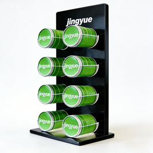 Exhibidor de Acrílico Negro Pulido Moderno para Bolsas de Nicotina, Dispensador de Snus, Mueble de Exhibición para Tiendas de Tabaco - Product Image 1