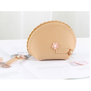 Fashionable Women's Mini Simple Coin <b>Purse</b> with Zipper Closure Waterproof Candy Pattern Card Holder Wallet and Keychain Bag - Product Image 5