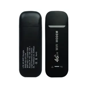 USB 모뎀 LTE Cat4 150Mbps 4G Wifi USB 동글 모뎀 모바일 핫스팟 작은 무제한 데이터 네트워크 지원 SIM 카드