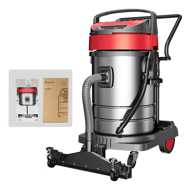 High Efficient Dust Shaking Heavy Duty Commercial Vacuum Cleaner Industrial 3 in 1 70L 220 Wet Dry Vacuum Cleaner