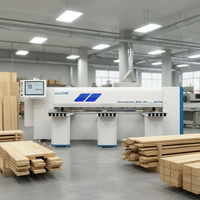 Scie à panneaux CNC Alpha H2800 pour bois et contreplaqué, machine de découpe automatique informatisée pour une découpe de précision du bois