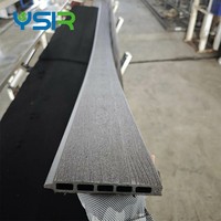 Planches de terrasse en composite WPC pour extérieur, texture bois 3D, revêtement de sol en plastique bois de Chine