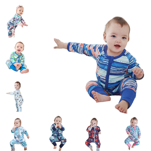 INS Kids Tales Ropa para niños Casual Print Baby Jumpsuit Doble cremallera Cute Infant Spring Autumn Romper para recién nacido al aire libre - Product Image 6