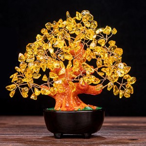 Árbol de Cristales Naturales, Piedras Preciosas Curativas, Artesanías de Piedras Semipreciosas, Árbol de Cristales - Product Image 3