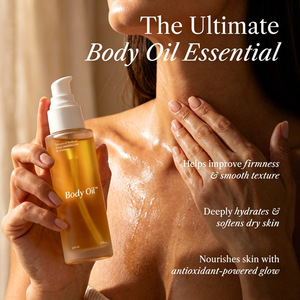 Aceite Corporal Botánico Natural MLM, Aceite Esencial Hidratante y Reafirmante para el Cuidado de la Piel, Marca Privada, Logotipo Personalizado, Fabricante OEM, Suministro al por Mayor - Product Image 2