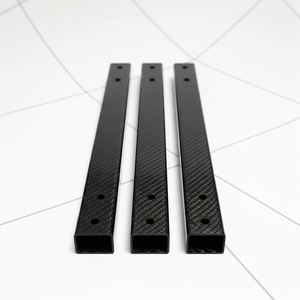 Tige carrée en feutre de carbone SHENYU 3K, haute résistance, légère, épaisseur 5 mm, pour cadres industriels, projets DIY et composants mécaniques - Product Image 3