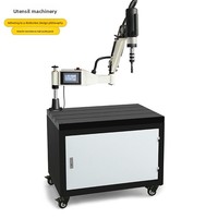 Mesin Tap Otomatis Elektrik CNC Desktop Multi-Spesifikasi M3-M16 dengan Lengan Rocker Kecil