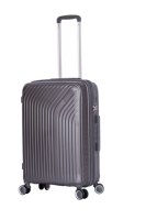 Sac de voyage unisexe à fermeture éclair de 20/24/28 pouces, ensemble de bagages en PP avec valise à roulettes en ABS PC et roue tournante pour un usage professionnel