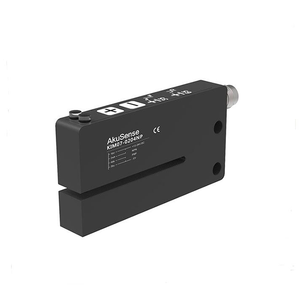 Akusense KIM07-0204NP Screw Mounting Double Sheet Label <b>Sensor</b> With UV Printing Detection 3mm Transparent Measuring NPN Output K - Product Image 1