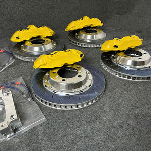 Pinza Freno HSL Giallo Brillante a 6 Pistoni con Dissipazione di Calore a Gancio di Pesce e Ventilazione per Disco Freno SEAT <span class=keywords><strong>CUPRA</strong></span> Leon Tarraco <span class=keywords><strong>CUPRA</strong></span> Ateca - Product Image 5