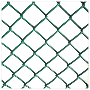 Malla Clôture à maillons de chaîne en PVC galvanisé à torsion simple Clôture en fil cyclone diamanté pour usage domestique avec service de modélisation 3D - Product Image 1