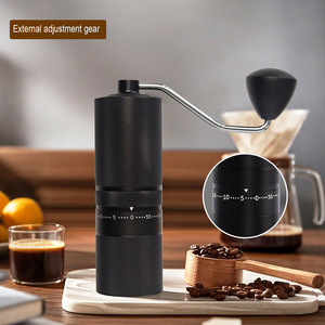 Molinillo de Café Manual Profesional con Doble Rodamiento, Manivela de Aluminio Aeronáutico, Molinillo de Café de Alta Precisión con Núcleo de Acero CNC - Product Image 3
