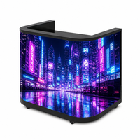 Écran LED mobile JIACAI P2.5 pour cabine DJ, écran de fond pour événements, discothèques et publicité