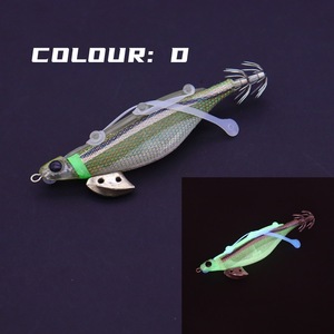 Anzuelo <span class=keywords><strong>Egi</strong></span> de pesca de camarón de acero inoxidable luminoso anzuelo de plantilla de calamar para pesca de mar de carpa de agua dulce - Product Image 4