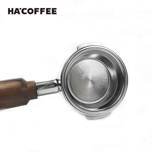 <span class=keywords><strong>Welhome</strong></span>-máquina de café expreso para uso en el hogar, portafiltro de 58mm, con 2 orejas, sin fondo, con mango de madera, Universal - Product Image 2