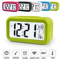 Jam alarm elektronik jam desktop