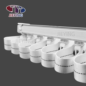 JIEYING High Quality S-Wave Heavy Duty <strong>Curtain</strong> Track Sell to Germany Easy Clip Truck Caravan Car <strong>Corner</strong> <strong>Curtain</strong> <strong>Rail</strong> - Product Image 5