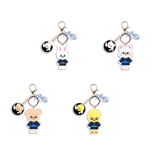 Nuevo Llavero Colgante de Acrílico con Diseño de Dibujos Animados, Regalo, Estrella, Impresión UV, Souvenir de Moda, Accesorios DIY al por Mayor - Product Image 2