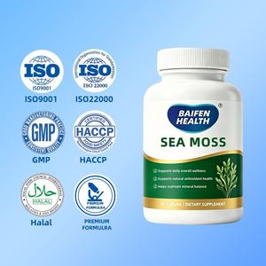 Cápsulas de Musgo Marino de Marca Privada OEM/ODM, Antioxidante Natural, Equilibrio Mineral, Bienestar Diario General, Suplementos Herbales - Product Image 3