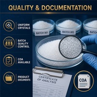 Produit en stock : Additifs alimentaires 98-99,9% de qualité alimentaire, édulcorant en poudre Erythritol (CAS 149-32-6)