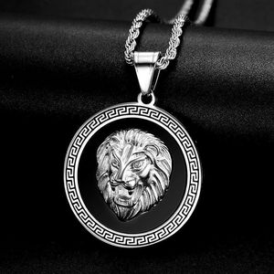 Collana con Ciondolo Audace per Uomo, Elegante e alla Moda, in Acciaio Inossidabile, per Uso Personale o Regalo agli <span class=keywords><strong>Amici</strong></span> - Product Image 4