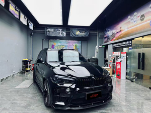 Alerón Delantero de Fibra de Carbono Estilo F85 HM para <span class=keywords><strong>BMW</strong></span> X5M F85 X6M F86, Divisor de Parachoques, Kit de Carrocería 2015-19 - Product Image 6