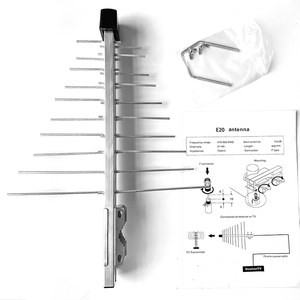Antena de TV HD de Alta Ganancia, Antena Digital Yagi HDTV de Largo Alcance para Exteriores, para una Recepción Nítida - Product Image 5