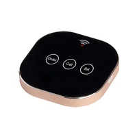 Catel Système d'appel de serveur sans fil de qualité supérieure Cadre en métal Bouton d'appel à écran tactile noir blanc