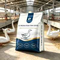Prémélange à 5 % pour Oies - Complément Alimentaire Nutritionnel Complet avec Vitamines Essentielles et Acides Aminés pour Oies d'Élevage Commercial