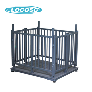 LOCOSC 가축 소 돼지 디지털 라이브 가축 무게 바닥 저울 1000kg - Product Image 4
