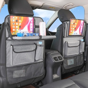 Sac d'organisation multifonctionnel en polyester imperméable pour siège arrière de <span class=keywords><strong>voiture</strong></span> <span class=keywords><strong>avec</strong></span> plateau - Product Image 3
