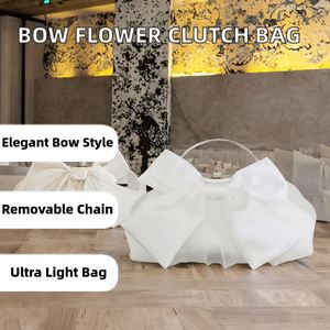 Bolsa de fiesta elegante con perlas estilo clutch para ocasiones formales, bailes de graduación, con correa de cadena, ideal para dropshipping. - Product Image 2