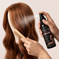 Spray d'entretien pour perruques à marque privée, doux, léger, anti-emmêlement, hydratant, pour maintenir la brillance et la texture volumineuse