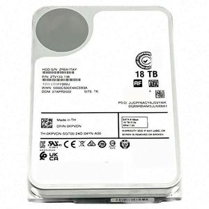 ฮาร์ดไดรฟ์แบบ Hot-Plug ขนาด 3.5 นิ้ว 18M8N 18TB 7200 รอบต่อนาที SAS 12Gbps 512e พร้อมถาดใส่ สำหรับเซิร์ฟเวอร์ระดับองค์กร SSD - Product Image 1